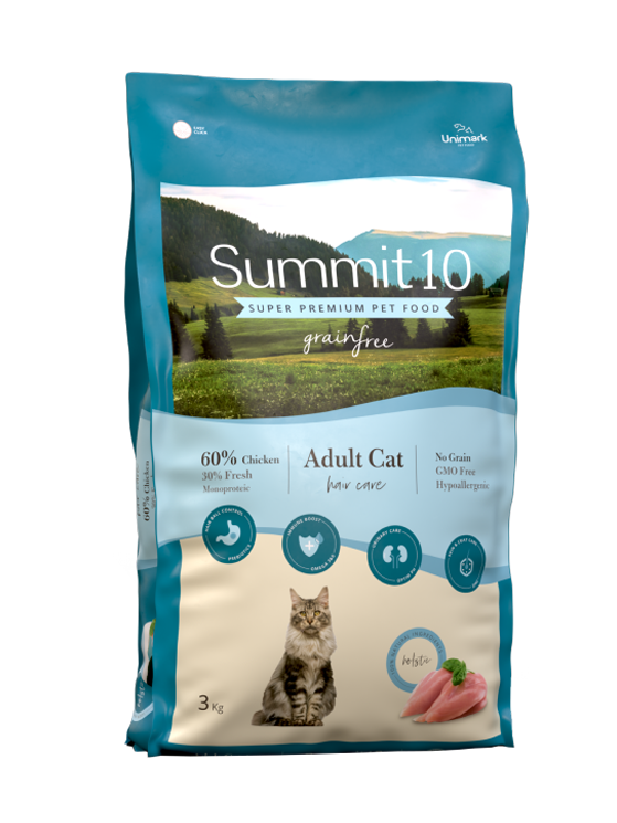 Summit10 Hypoallergenic Grain Free - Single Protein Chicken Cat Food