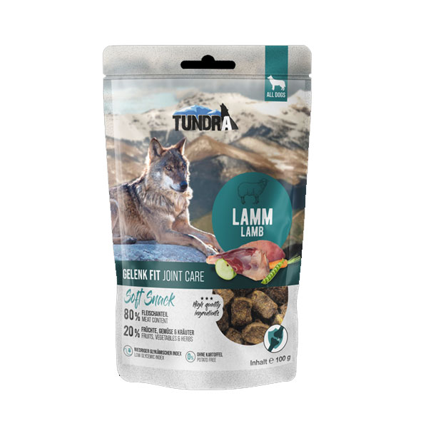 Snack per cani TUNDRA Agnello GRAIN FREE 100 gr