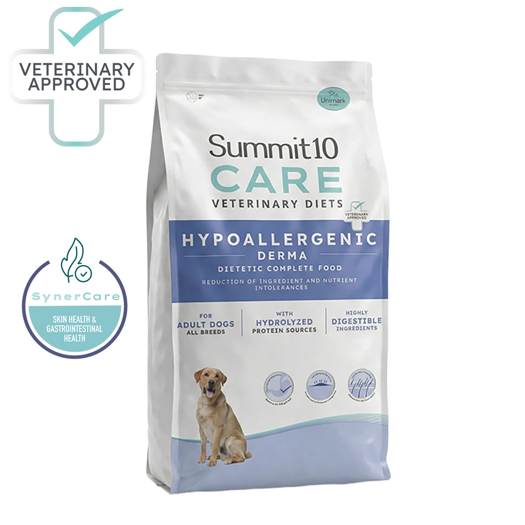 Summit10 Care Vet.Diet Adult DOG - HYPOALLERGENIC / DERMA