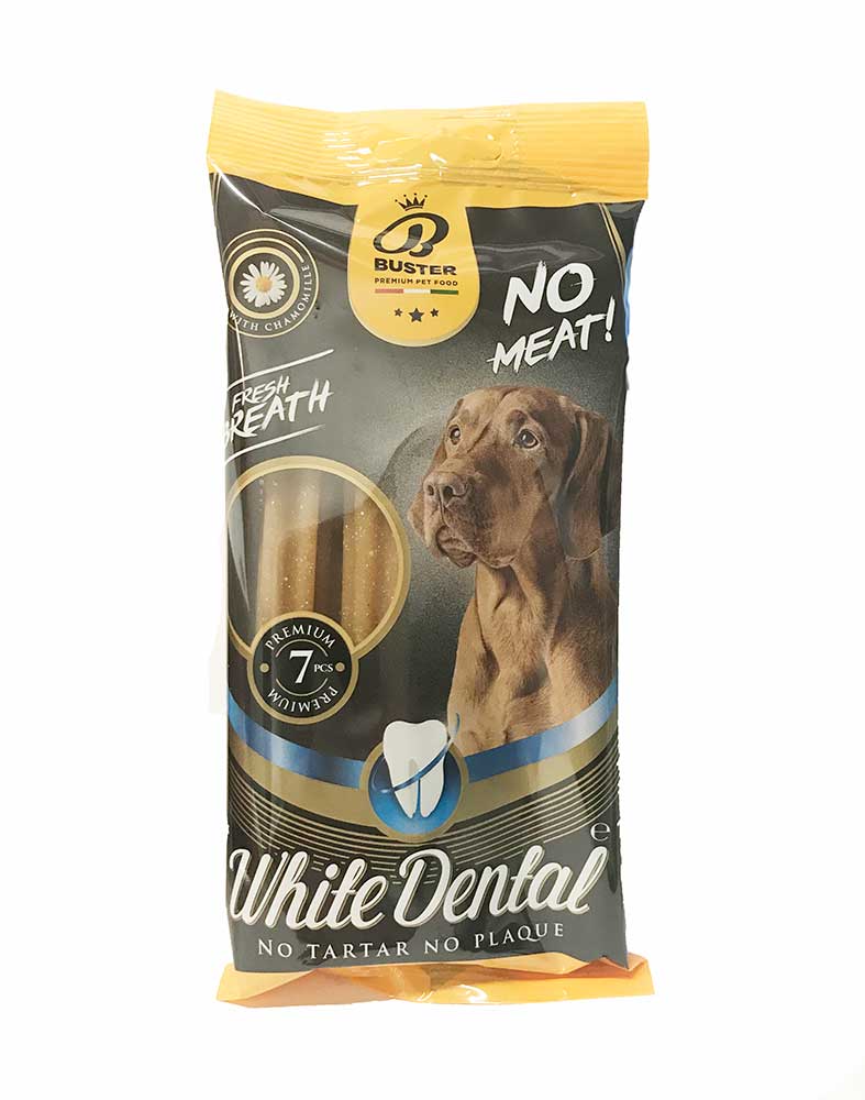 Pets Choice Denta snack Buster White Dental Medium 180 g.