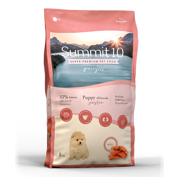 Salmon Hypoallergenic Dry Food for Puppies – Sensitive & Gentle Formula