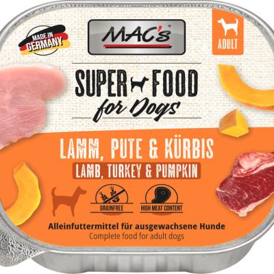 MAC'S WET DOG FOOD GRAIN FREE -LAMB, TURKEY AND PUMPKIN - 150G
