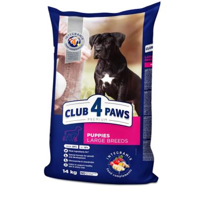 CLUB 4 PAWS PREMIUM for puppies of large breeds