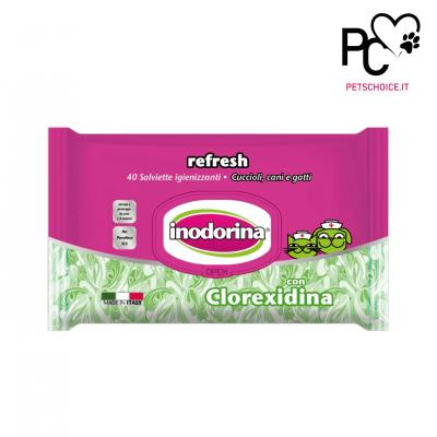 Inodorina Refresh Salviette Igienizzanti CLOREXIDINA