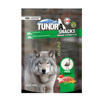 Snack per cani TUNDRA Tacchino GRAIN FREE 100 gr