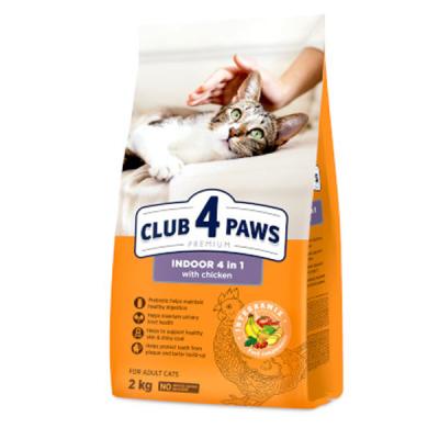 CLUB 4 PAWS GATTO INDOOR 4 in 1